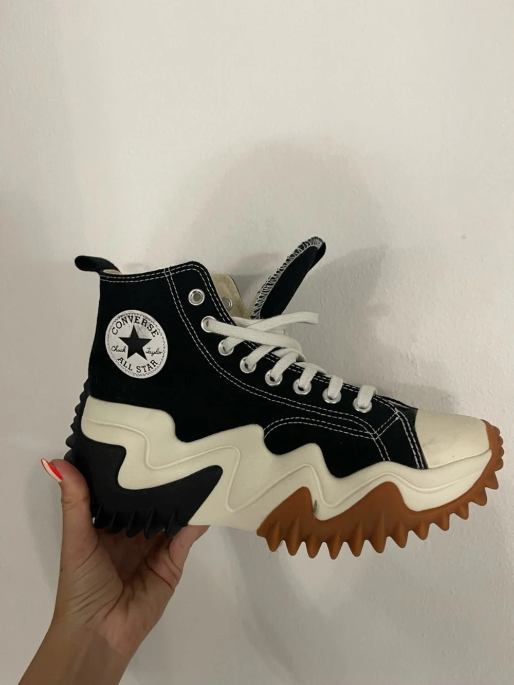 Converse Run Star Motion High Top - Black, Cream & Gum - Picture 3 of 6